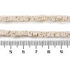 Synthetic Lava Rock Dyed Beads Strands G-H311-02A-11-6