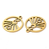 201 Stainless Steel Pendants STAS-Q245-13G-2
