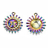 Rainbow Color Alloy Pendants PALLOY-S180-033-RS-2