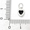 Brass Micro Pave Cubic Zirconia Pendants KK-H204-01S-04-3