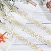 Ethnic Style Embroidery Polycotton Ribbons OCOR-WH0066-22B-6