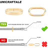 Unicraftale 50Pcs 304 Stainless Steel Slide Charms/Slider Beads STAS-UN0051-04-5