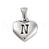 304 Stainless Steel Pendants STAS-P278-01N-P-1-1