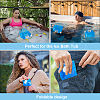CREATCABIN 4Pcs 2 Styles Plastic Outdoor Water Bag AJEW-CN0002-71-4