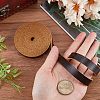 2M Flat AB Grade Cowhide Leather Cord AJEW-WH0479-73B-01-3