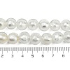 Handmade Silver Foil Glass Beads Strands FOIL-F002-01F-5