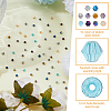 DICOSMETIC 2000Pcs 10 Colors Electroplate Glass Beads EGLA-DC0001-11-4