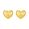 Stylish Stainless Steel Heart Stud Earrings TR6731-5