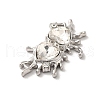Alloy Connector Charms PALLOY-K001-066P-02-3