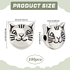 Tibetan Style Alloy Beads TIBEP-PH0004-90-NR-2