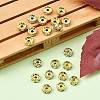 Brass Rhinestone Spacer Beads RB-A014-Z8mm-28G-2