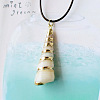Natural Conch and Shell Pendant Necklaces YJ0466-12-1