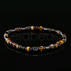 Natural Picasso Jasper Beads Stretch Bracelets for Men CT9286-2