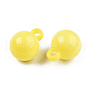 Opaque Acrylic Round Pendants SACR-Q099-M02A-1
