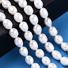 Natural Cultured Freshwater Pearl Beads Strands PEAR-N012-06M-6