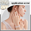  1 Strand Natural Rainbow Moonstone Beads Strands G-NB0005-73-6