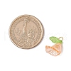 6Pcs Transparent Acrylic Pendants PALLOY-JF03288-01-2