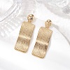 304 Stainless Steel Dangle Stud Earrings EJEW-JE06310-2