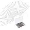 Unicraftale 800Pcs 304 Stainless Steel Flat Head Pins STAS-UN0058-94B-P-1