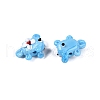 Handmade Lampwork Bumpy Beads Strands LAMP-T021-25D-3