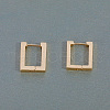 Square Stainless Steel Hoop Earrings GL5568-3