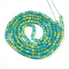 Crackle Glass Beads Strands GLAA-N009-4mm-10-2