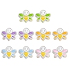 10Pcs 5 Colors Transparent Acrylic Enamel Beads TACR-YW0001-74-1