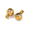 Ion Plating(IP) 202 Stainless Steel Beads X-STAS-S151-02G-D-2