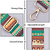 Ethnic Style Adjustable Polyester Bag Straps FIND-WH0112-02C-4