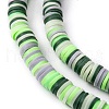 Handmade Polymer Clay Beads Strands CLAY-R089-6mm-T02B-27-7