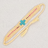 Cotton Thread Braided Bracelets for Women MR6723-11-1