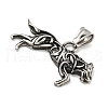 316 Surgical Stainless Steel Pendants STAS-E212-32AS-2
