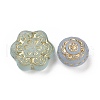 Plating Acrylic Beads OACR-C013-16-2