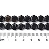 Natural Black Agate Beads Strands G-K359-C12-01-5