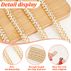 GOMAKERER 20 Yards Polyester Lace Ribbon OCOR-GO0001-18-3
