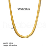 8mm Stylish Stainless Steel Snake Chain Necklaces for Women Men AA4830-6-1
