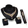 Alloy Rhinestone Jewelry Sets FS-WGB897F-01-2