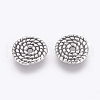 Tibetan Style Spacer Beads X-TIBEB-6098-AS-LF-2