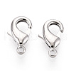 Brass Lobster Claw Clasps KK-YW0004-01B-P-1