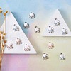 Alloy Enamel Pendants ENAM-TA0001-12-6