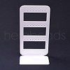 3 levels Acrylic Earring Display Stands ODIS-P008-03-4