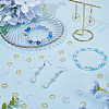 SOFPLATE 100Pcs 2 Colors Rack Plating Brass Bead Frames KK-SP0002-25-4