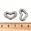 304 Stainless Steel Pendants STAS-V002-08P-3
