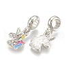 Alloy European Dangle Charms MPDL-S066-053-2