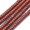 Natural Red Jasper Beads Strands G-F631-A10-1