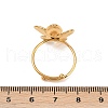 304 Stainless Steel Open Cuff Rings for Women RJEW-K296-03G-5