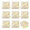 Bowknot Cardboard Paper Ring Gift Storage Boxes CON-TAC0001-16F-3