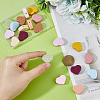 DICOSMETIC 20Pcs 10 Colors Silicone Focal Beads SIL-DC0001-63-3