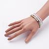 Mixed Gemstone Beaded Stretch Bracelet Sets BJEW-JB02623-3