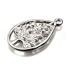 304 Stainless Steel Pendants STAS-M116-31P-3